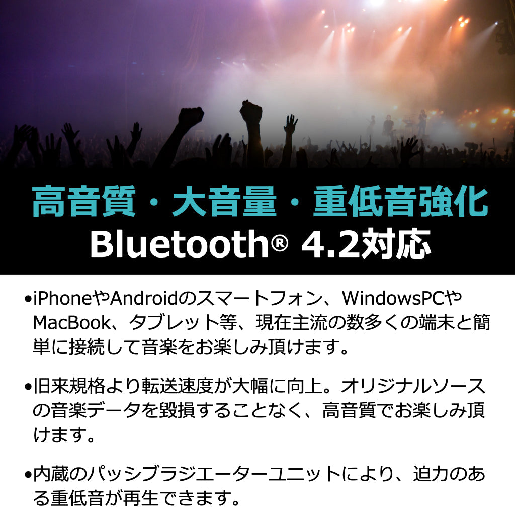 【訳あり】防水 Bluetoothスピーカー HW1