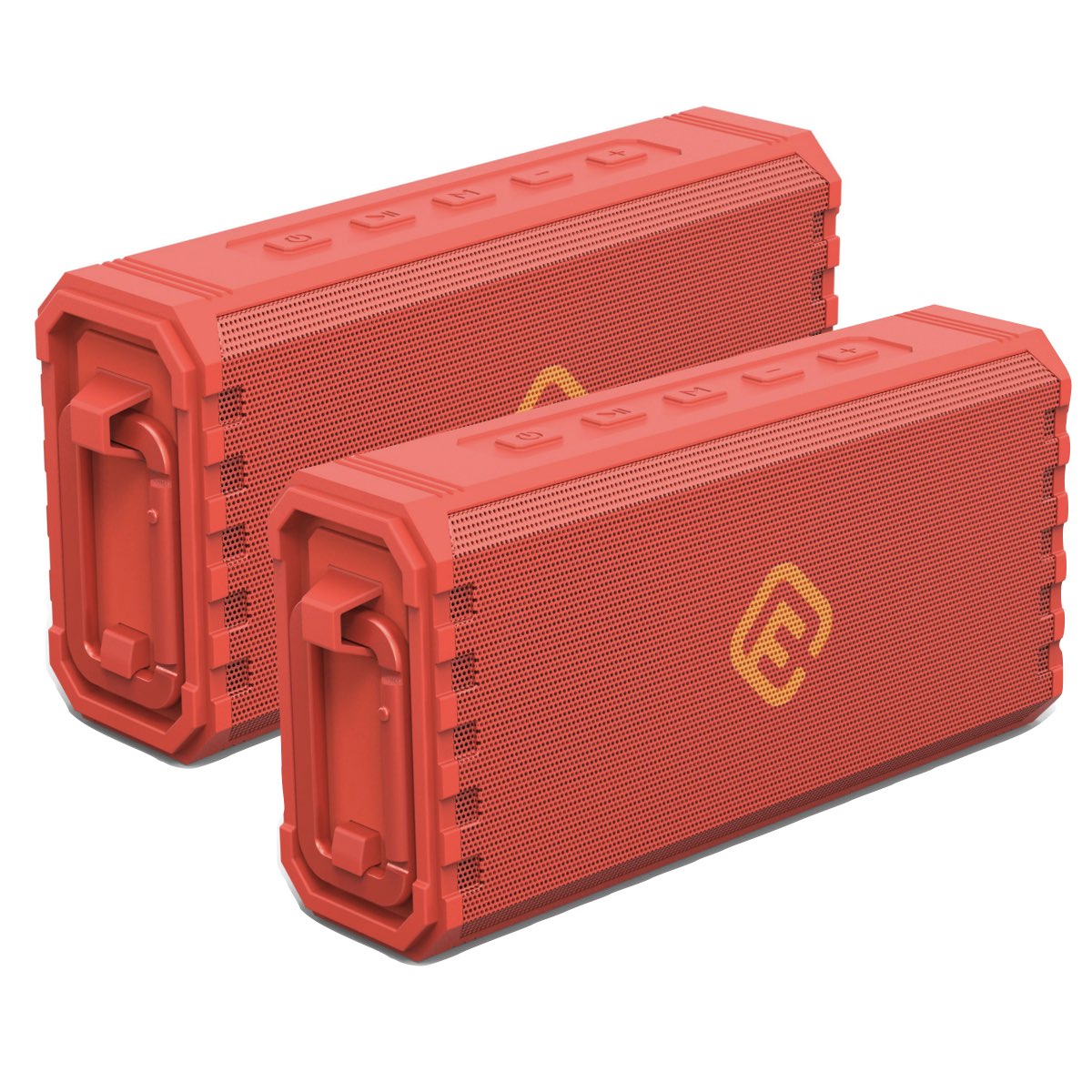 【2台セット】防水 堅牢 Bluetoothスピーカー HW2