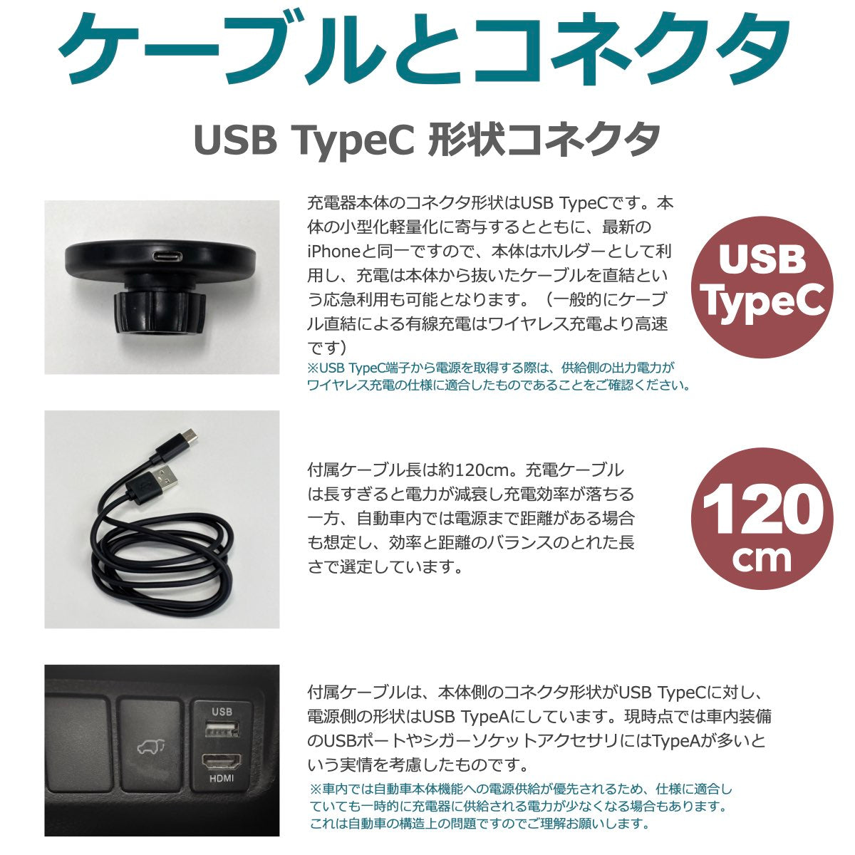 車載用 MagSafe対応 ワイヤレス充電器 CMS1