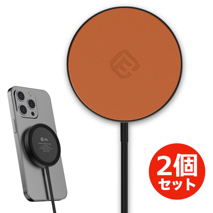 【公式・2個セット】Qi2 MagSafe対応 ワイヤレス充電器 MS2